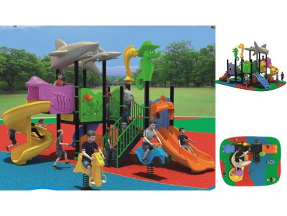 Ocean Theme childrens playground equipment Ocean Theme childrens playground equipment