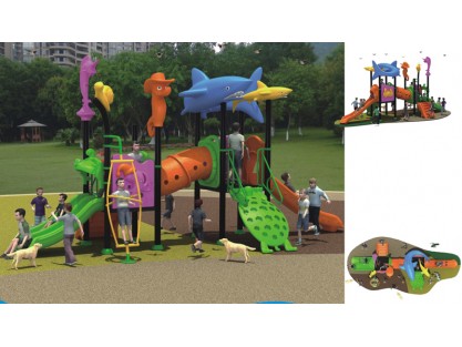 Ocean Theme commercial playground equipment