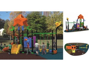 Ocean Theme outside playground Ocean Theme outside playground