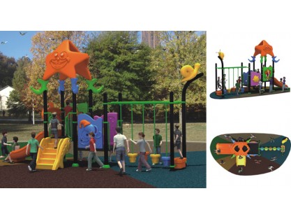 Ocean Theme outside playground Ocean Theme outside playground
