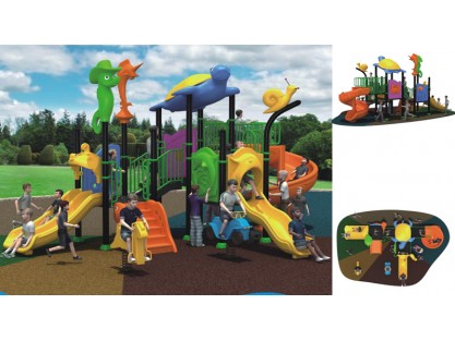 Ocean Theme playground swing