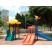 plastic outdoor slides