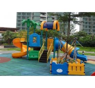 Small Size kids outdoor play