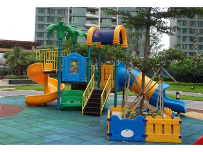 Small Size kids outdoor play