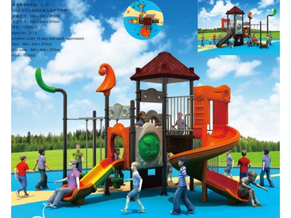 plastic commercial playground equipment 