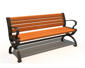 Wood Bench