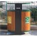 Wood Garbage Bin