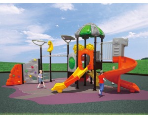Plastic kids outdoor playsets