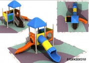 China Residential Plastic Playground Equipment