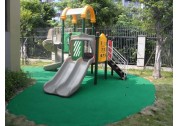 Cost a little to buy a set of plastic playground equipment  Cost a little to buy a set of plastic playground equipment