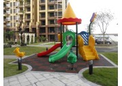 How to install a set of plastic playground equipment How to install a set of plastic playground equipment