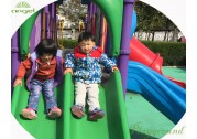 In Outdoor Play Equipment, Children's Emotion Is Combined with Attitude  In Outdoor Play Equipment, Children's Emotion Is Combined with Attitude
