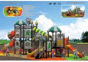 Perfect plastic playground equipment for small backyard