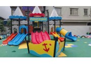 Set Up To Venture in the Outdoor Play Equipment with the Kids Set Up To Venture in the Outdoor Play Equipment with the Kids