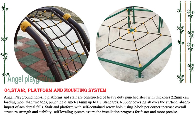 commercial playground equipment - material