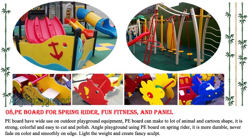 playground sets - PE board