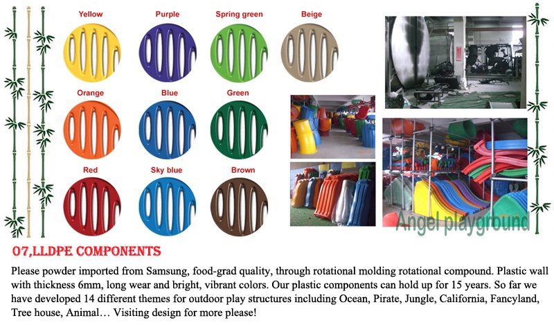 quality and material for outdoor playground equipment