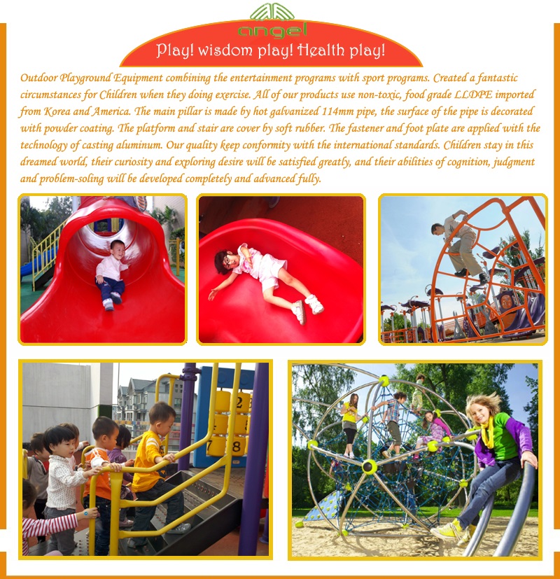 plastic playground slides