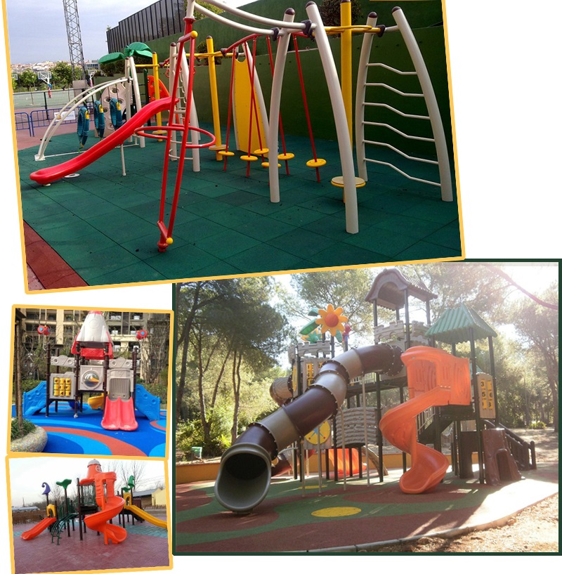 Kid playground manufacture